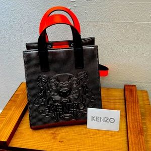 Kenzo Bag with Attachable Crossbody Strap NEW Authenticity Certificate Included